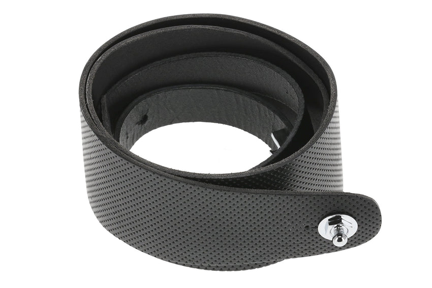 GEWA guitar strap Premium Plain 70 Security Locks Color: Black Punctured