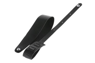 GEWA Gitarrengurt Premium Plain 70 Security Locks Farbe:Black Punctured