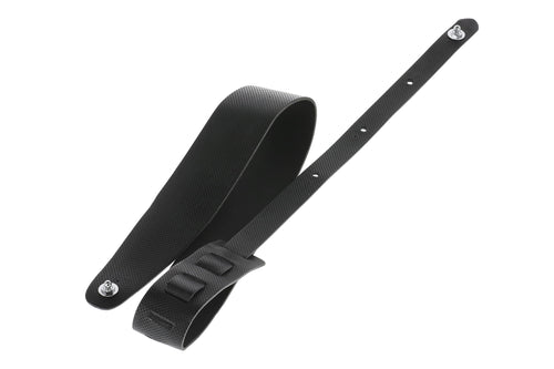 GEWA guitar strap Premium Plain 70 Security Locks Color: Black Punctured