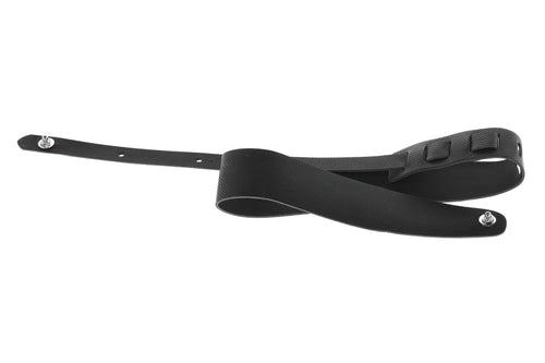 GEWA guitar strap Premium Plain 70 Security Locks Color: Black Punctured