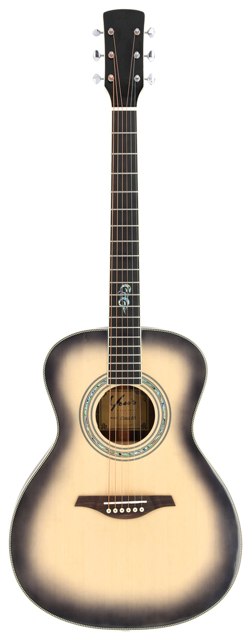 You's Guitars O200E OM Grey Burst