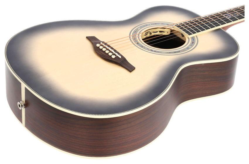 You's Guitars O200E OM Grey Burst