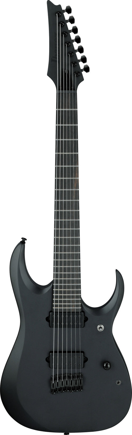 Ibanez RGDRB71-BKF - Iron Label 7-Saiter