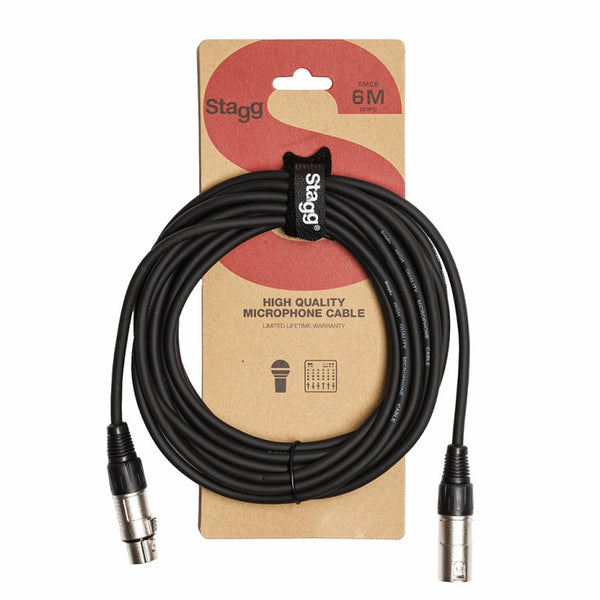 STAGG SMC6 - 6M MIKROFONKABEL XLRf-XLRm