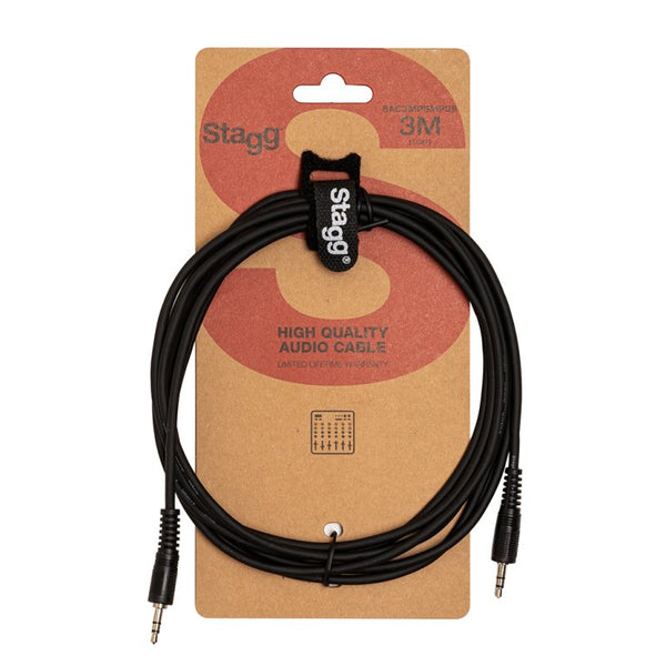 STAGG SAC3MPSMPSB - 3,5mm - 3,5mm Klinkenkabel