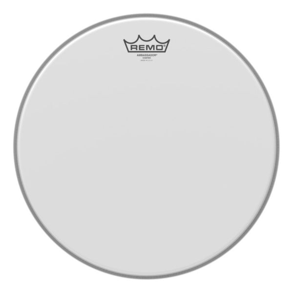 REMO 22"Bassdrum SCHLAGZEUGFELL AMBASSADOR WEISS COATED