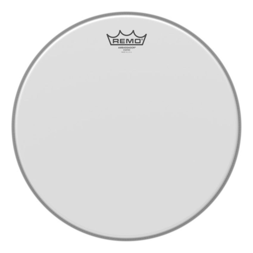 REMO 22"Bassdrum SCHLAGZEUGFELL AMBASSADOR WEISS COATED