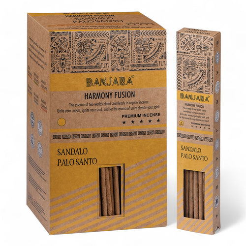 Banjara Palo Santo Räucherstäbchen -Sandelholz