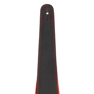 STAGG SLPL-NUBUK-RED Ledergitarrengurt
