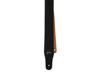 Bergen GSB-510 Gitarrengurt Wildkunstleder Schwarz