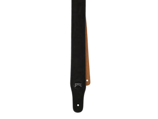 Bergen GSB-510 tracolla per chitarra scamosciata in ecopelle nera