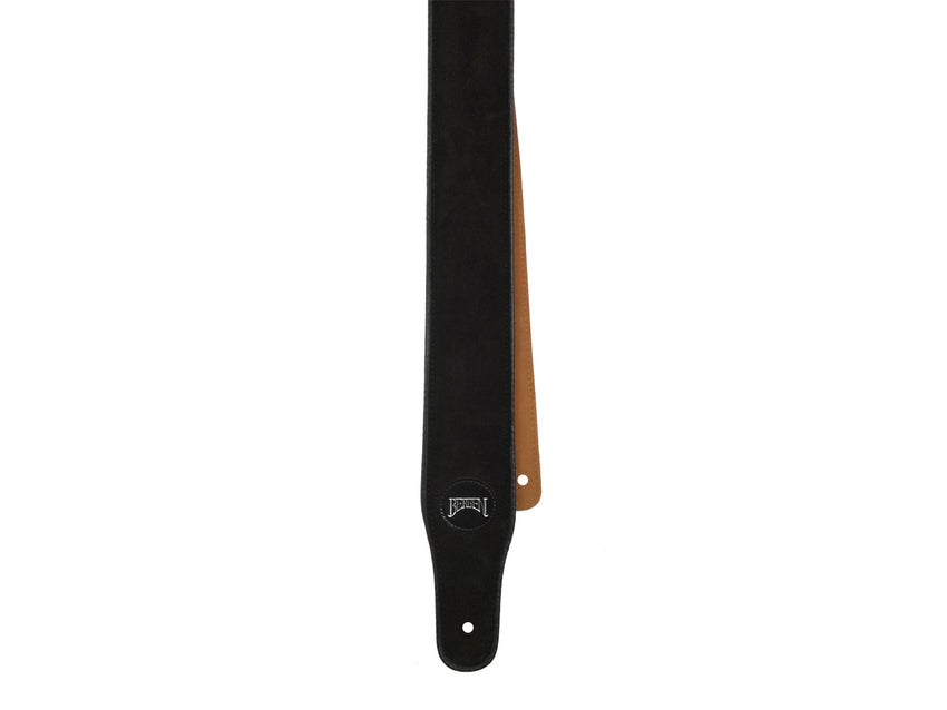 Bergen GSB-510 Gitarrengurt Wildkunstleder Schwarz