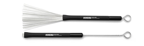 Rohema JB 2 metal broom with rubber handle