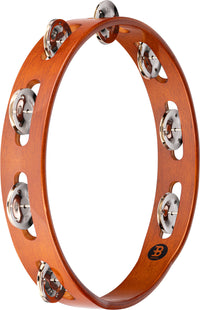 MEINL TA1AB Wooden single-row tambourine with steel clips African Brown