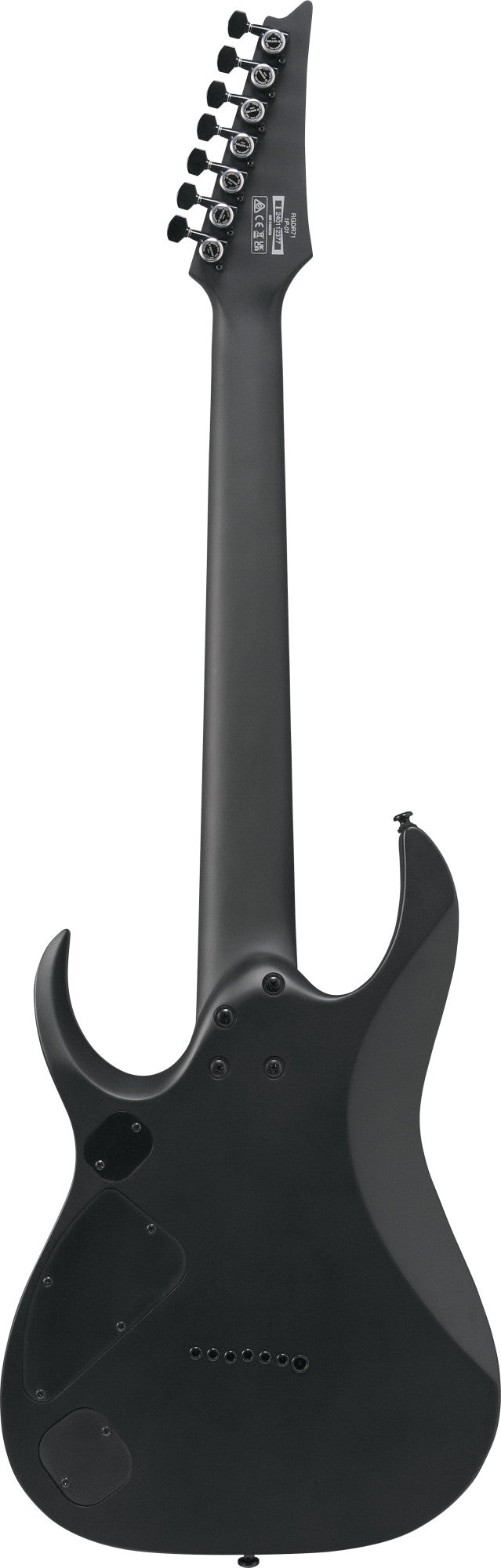 Ibanez RGDRB71-BKF - Iron Label 7-Saiter