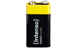 Batteria alcalina a blocco Intenso Energy Ultra da 9 V - 6LR61