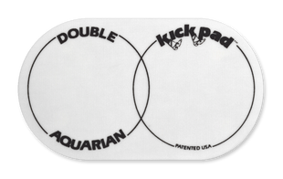 AQUARIAN Bass Drum Kick Pad für Double Bass
