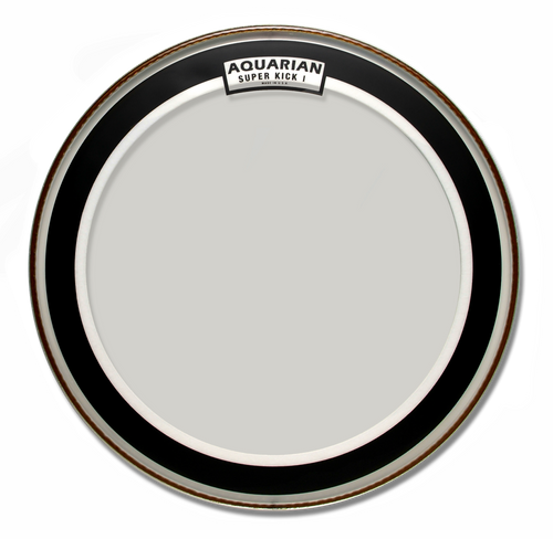 AQUARIAN SUPER KICK I 22" CLEAR BASS DRUM FELL