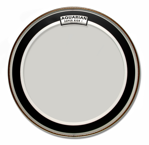 AQUARIAN SUPER KICK I 22" CLEAR BASS DRUM FELL
