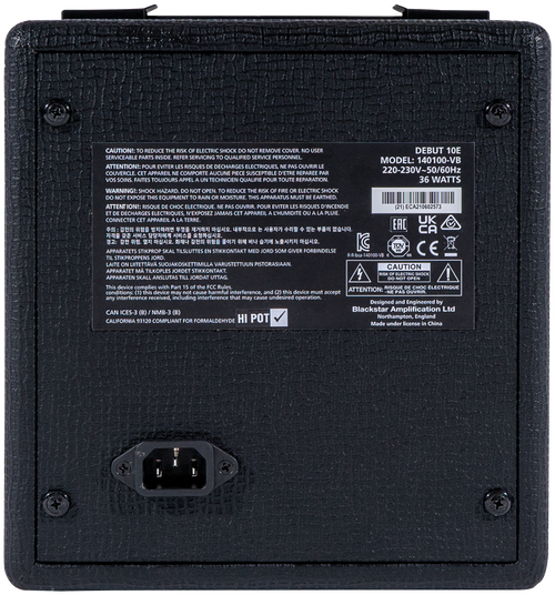 Blackstar Debut 10E BLK