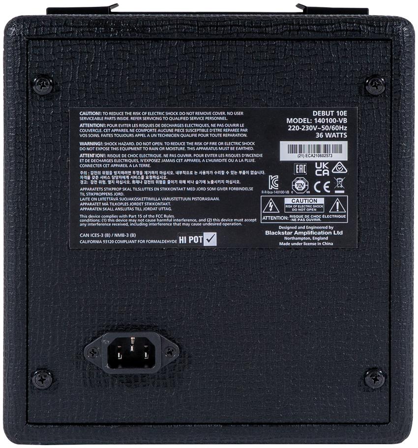 Blackstar Debut 10E BLK