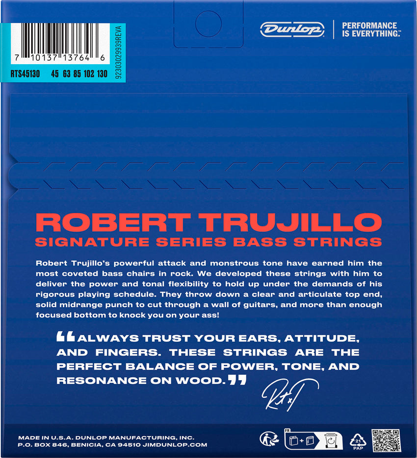DUNLOP Robert Trujillo Signature Basssaiten 45-130