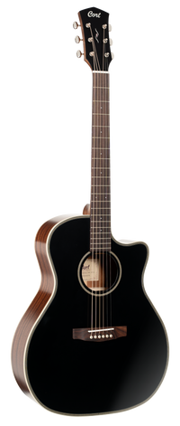 CORT Essence GA4 - Black Top Semi Gloss