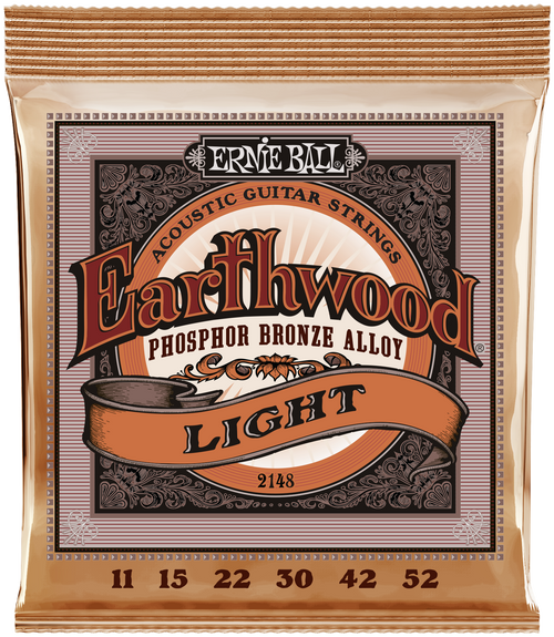 ERNIE BALL Earthwood PB 11-52 EB2148