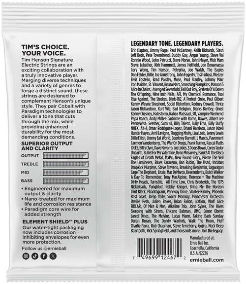 Ernie Ball EB3826 Tim Henson Signature 9,5-46