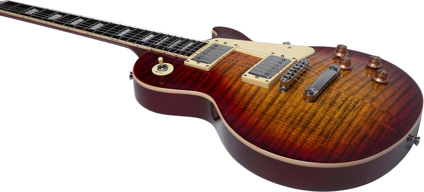 EKO LS-300 E-Gitarre Cherry Sunburst