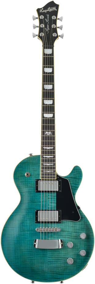 HAGSTROM Super Swede Case Sky Gloss 
