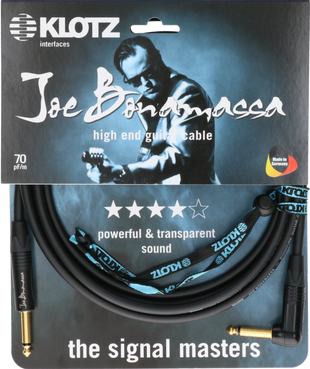 Klotz Joe Bonamassa Cavo per chitarra High End 3m, spina jack angolare