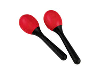 NINO Percussion Maracas a uovo in ABS modellato - 6" (NINO569R)