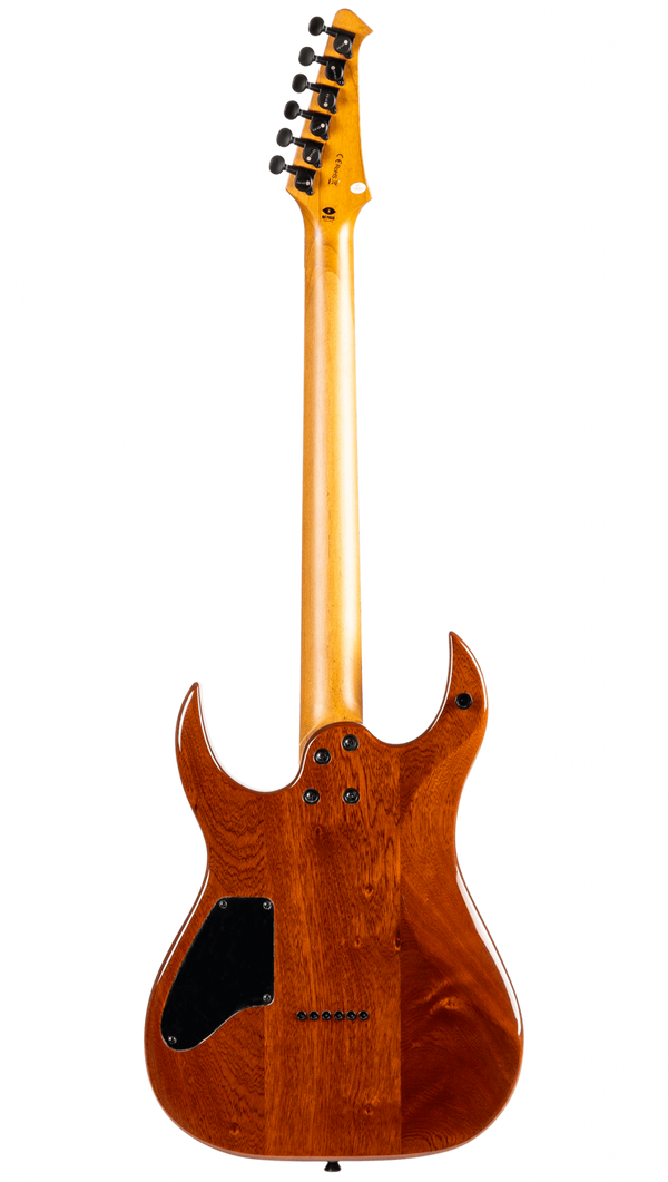 SPIRA GUITARS S-500QAB Qulited Aqua Blue