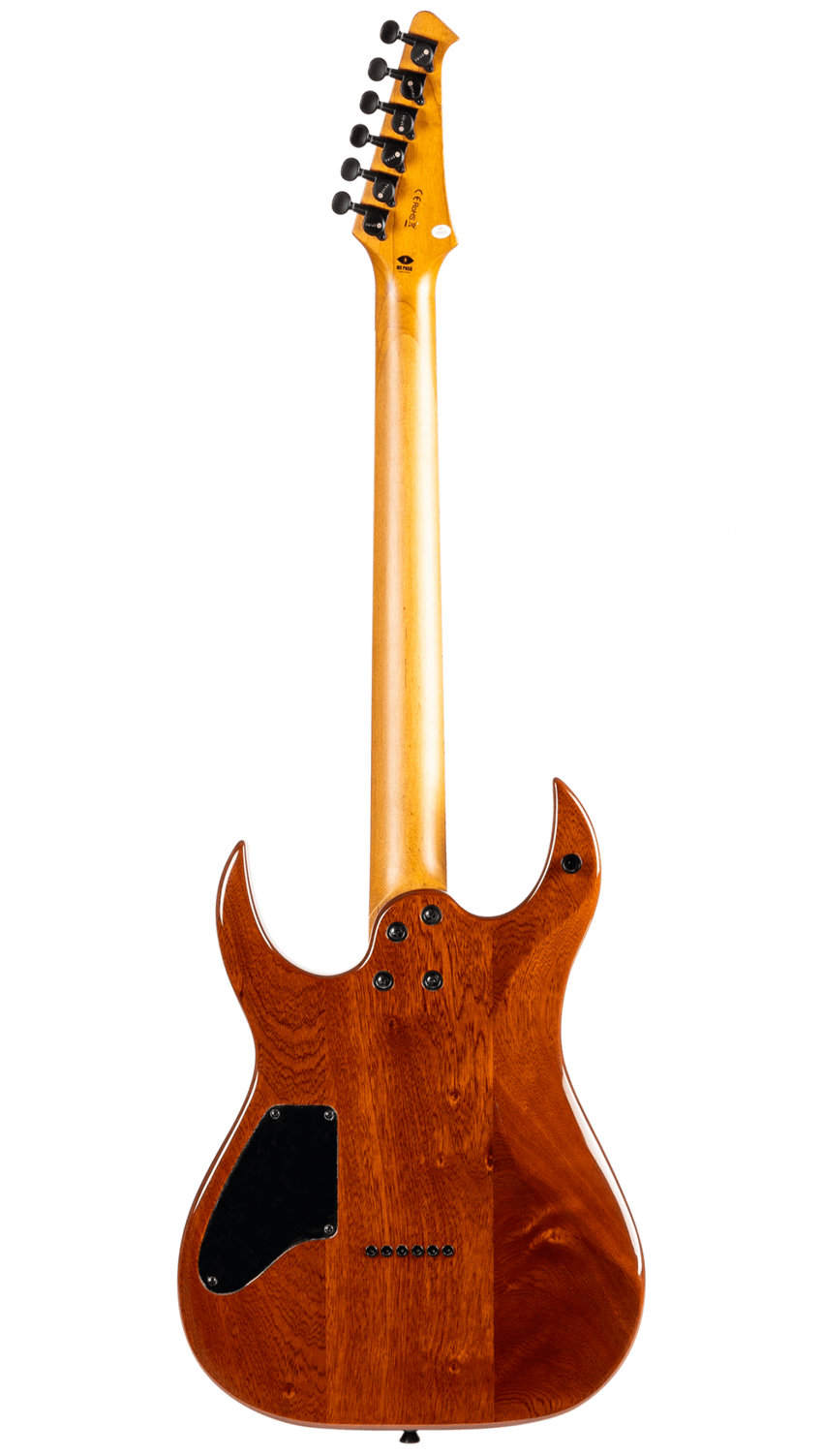 SPIRA GUITARS S-500QAB Qulited Aqua Blue