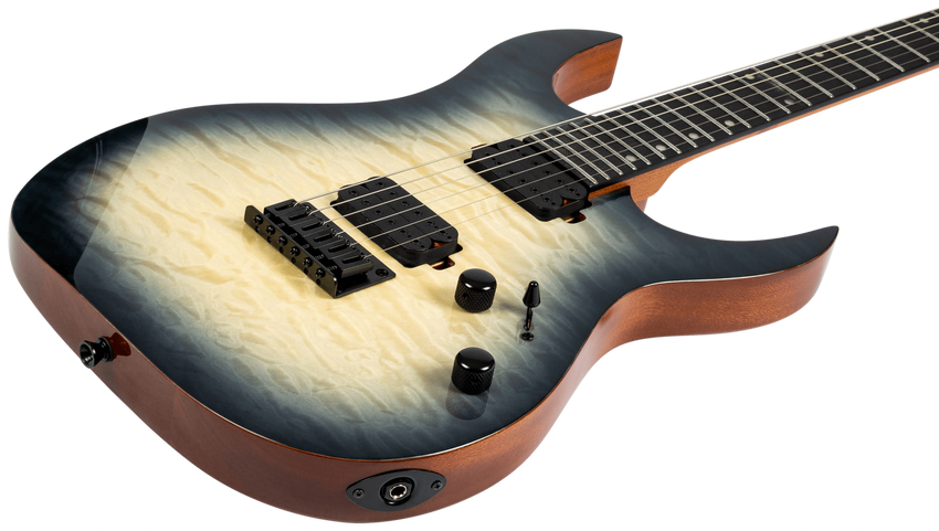 SPIRA GUITARS S-500 Qulited Grey