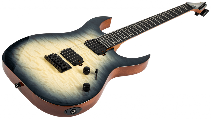 SPIRA GUITARS S-500 Qulited Grey