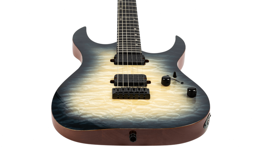 SPIRA GUITARS S-500 Qulited Grey