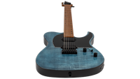 SPIRA GUITARS T-450 Transparent Blue E-Gitarre