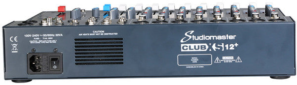 STUDIOMASTER CLUB XS SERIES MIXING CONSOLE