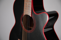 TAKAMINE GF49CE CB - Cosmic Black Sparkle Gloss