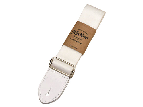 HIP STRAP HS5 guitar strap model Minimal color: white