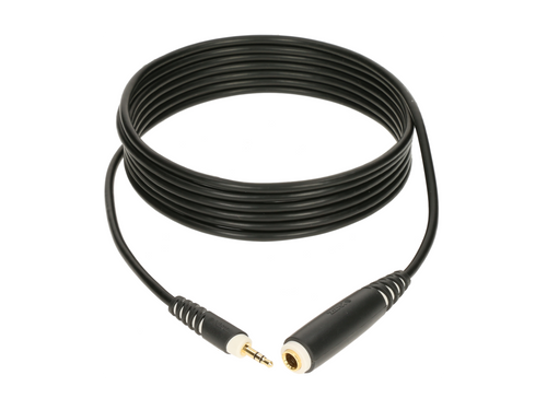 Klotz AS-EX30300 Kopfhörerverlängerung 6,3mm Buchse / 3,5mm Stecker 3m