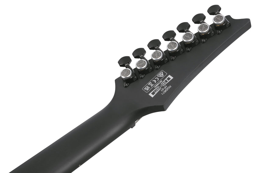 Ibanez RGDRB71-BKF - Iron Label 7-Saiter
