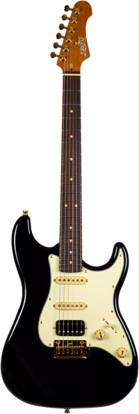 JET JS-480 BK G S-Sytle E-Gitarre