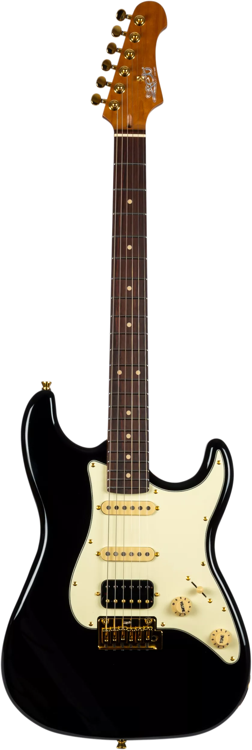 JET JS-480 BK G S-Sytle E-Gitarre