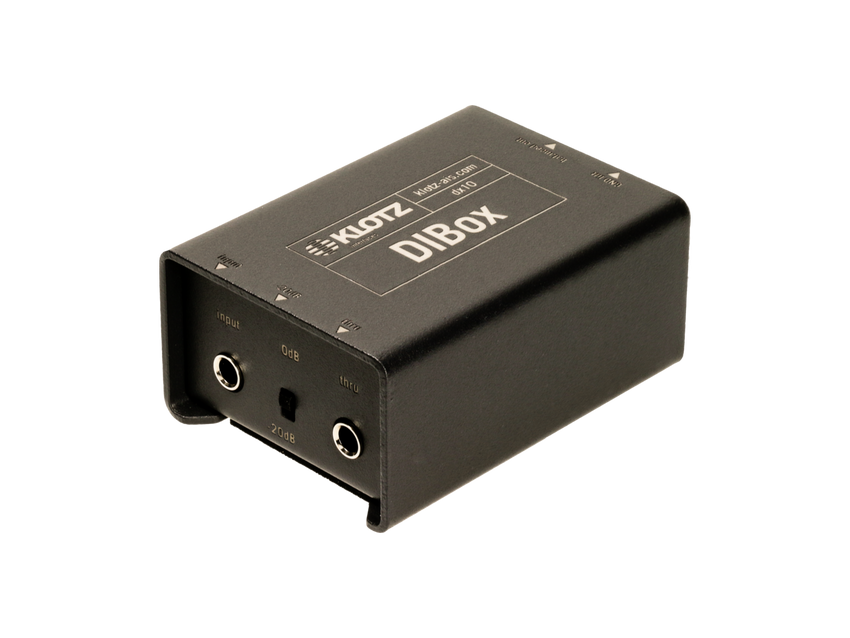 Klotz DX10 passive DI box