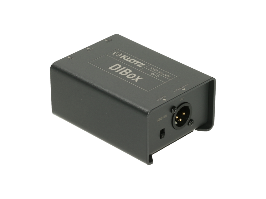 Klotz DX10 passive DI box