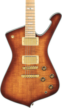 Ibanez IC420MFM-CML -  Iceman E-Gitarre 6-String - Caramel Burst Low Gloss + Gigbag