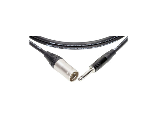 KLOTZ M1MP1K0300 XLR Male - 6,3mm Klinke Mono 3m Neutrik